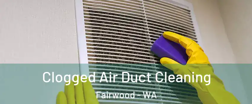  Clogged Air Duct Cleaning Fairwood - WA