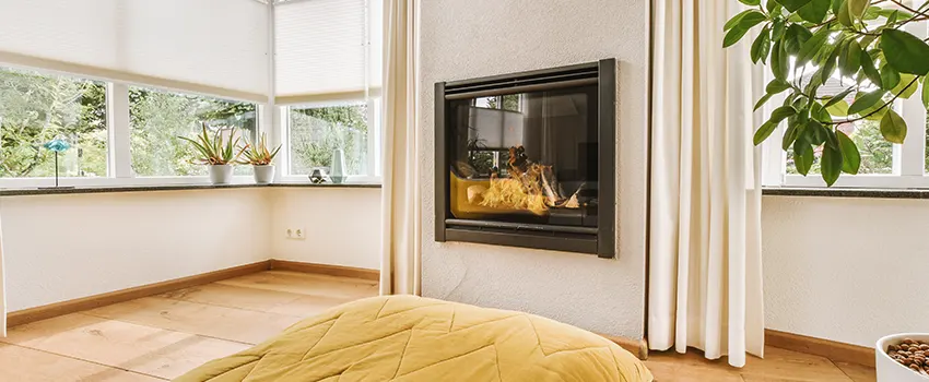 Residential Fireplace Ceramic Glass Installation in Fairwood, WA