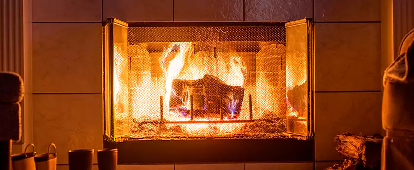 Mendota Hearth Landscape Fireplace Installation in Fairwood, Washington