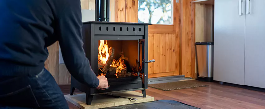 Open Hearth Wood Fireplace Installation in Fairwood, WA