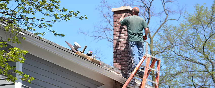 Vinyl and PVC Chimney Flashing Installation in Fairwood, WA