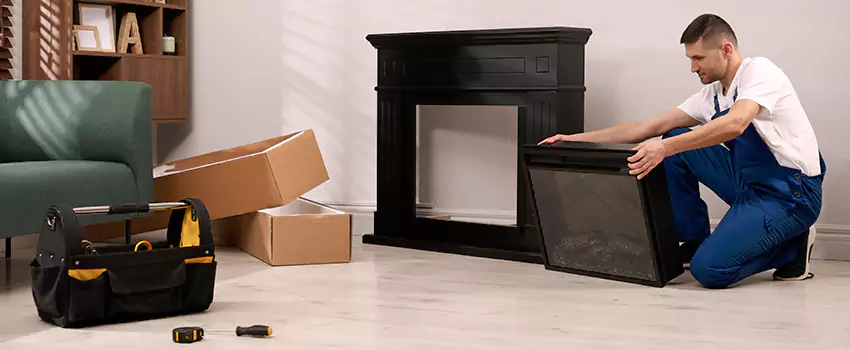 Old Rusted Metal Fireplace Repair And Replacement in Fairwood, WA